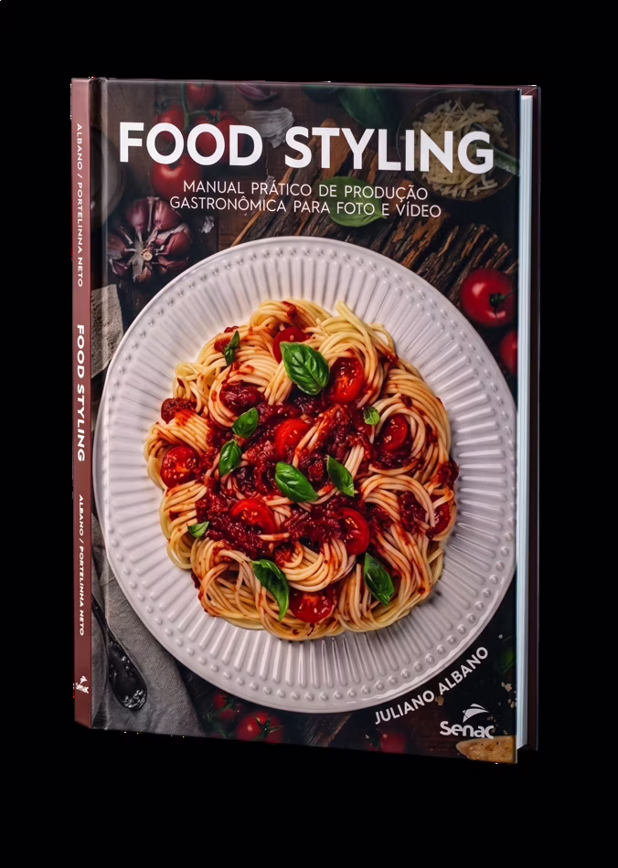 Livro Food Styling — brinde para as 5 primeiras vagas VIP